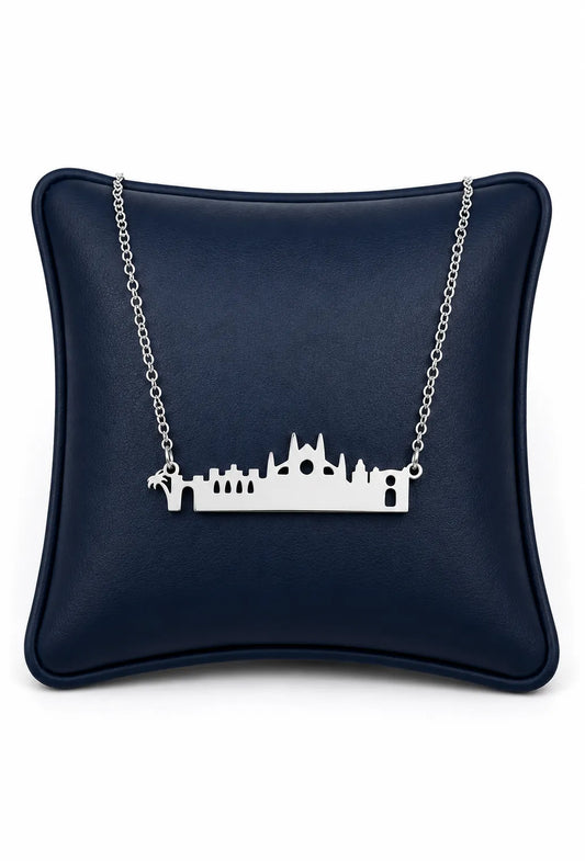 Collar Skyline Plateado