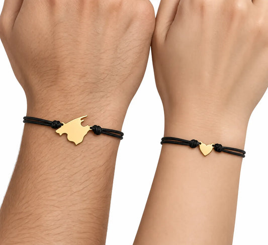 Pulsera doble Mallorca La Haces Tú Dorada