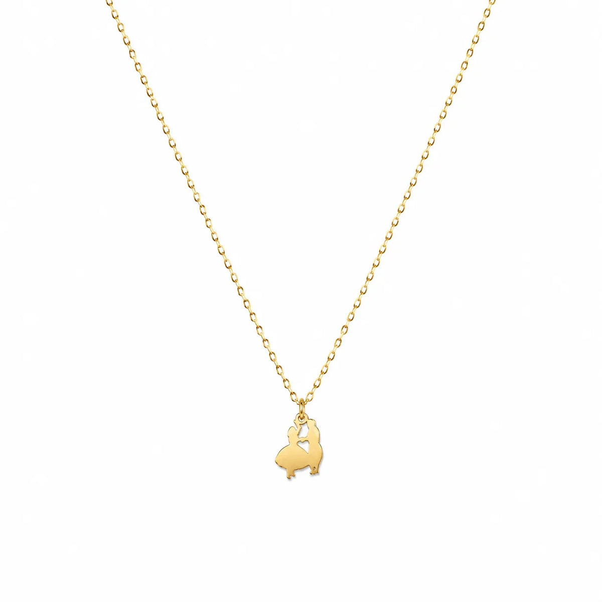 Collar Ball de Bot Dorado