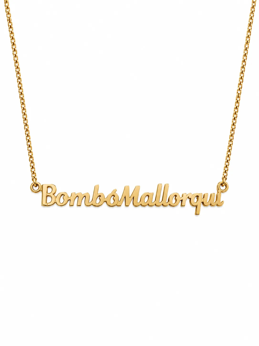 Collar Bombó Mallorquí Dorado