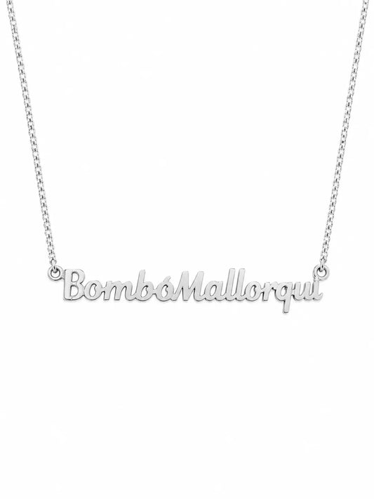 Collar Bombó Mallorquí Plateado