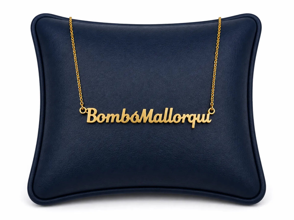 Collar Bombó Mallorquí Dorado