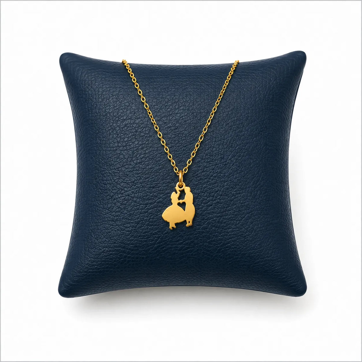 Collar Ball de Bot Dorado