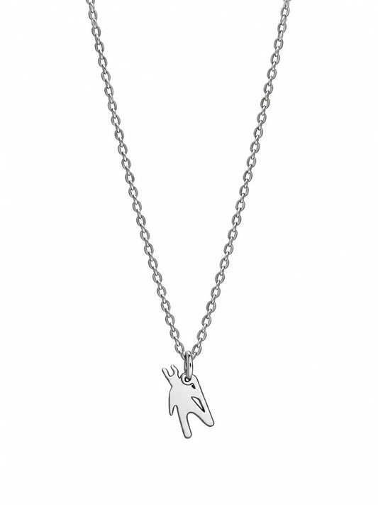 Collar Dimoni Plateado
