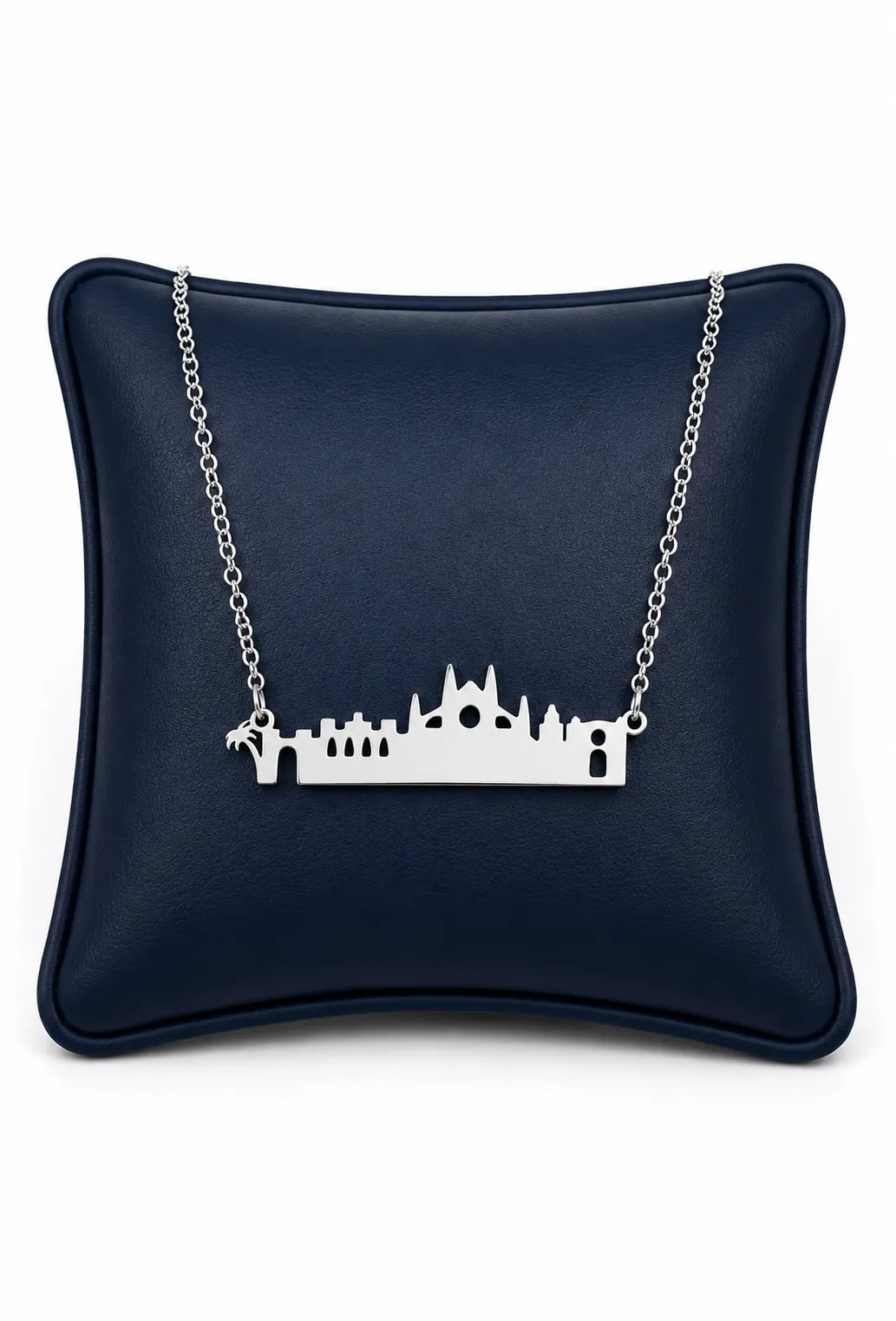 Collar Skyline Plateado