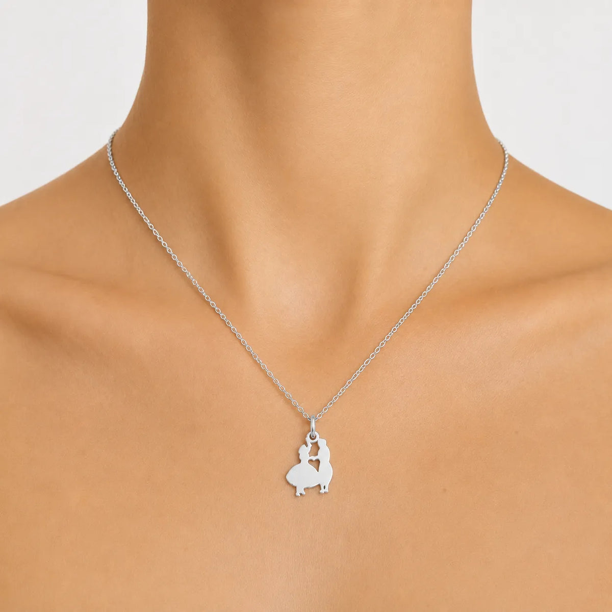 Collar Ball de Bot Plateado