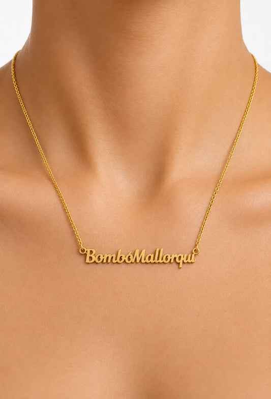 Collar Bombó Mallorquí Dorado