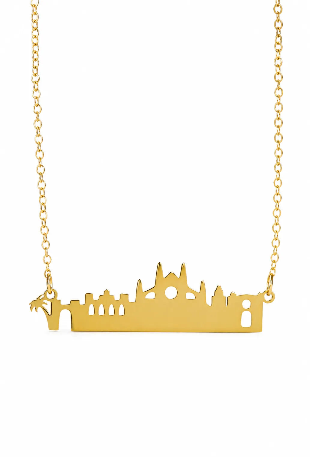 Collar Skyline Plateado