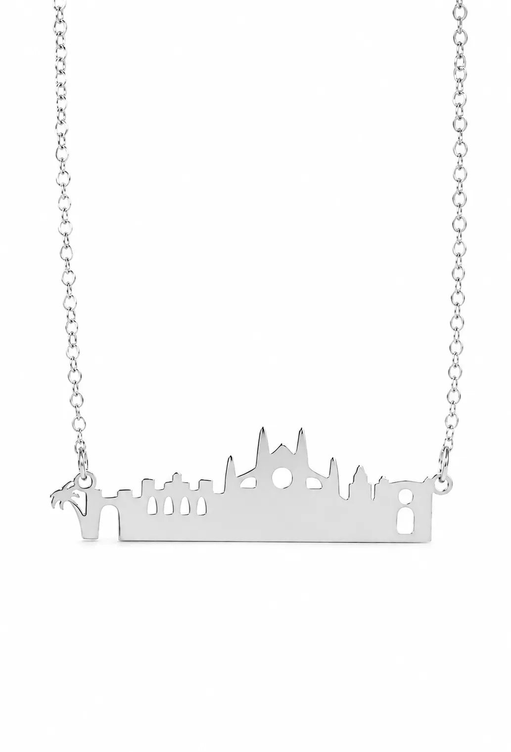 Collar Skyline Plateado