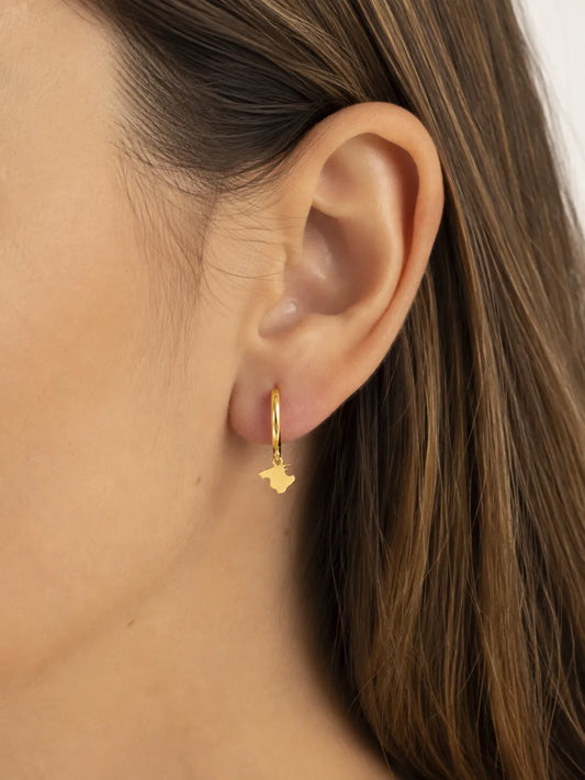 Pendientes Criolles Mallorca Dorados