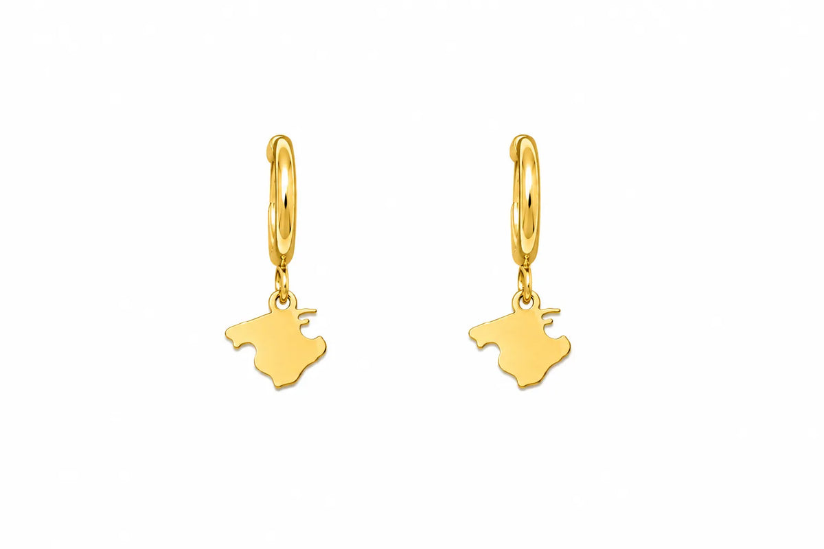 Pendientes Criolles Mallorca Plateados