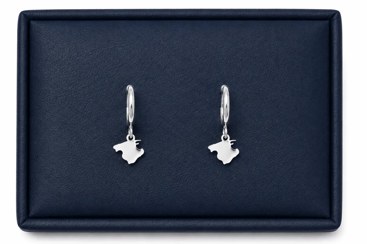 Pendientes Criolles Mallorca Plateados