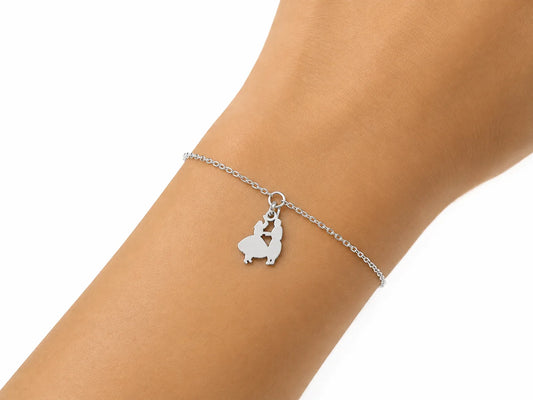 Pulsera Ball de Bot Plateada