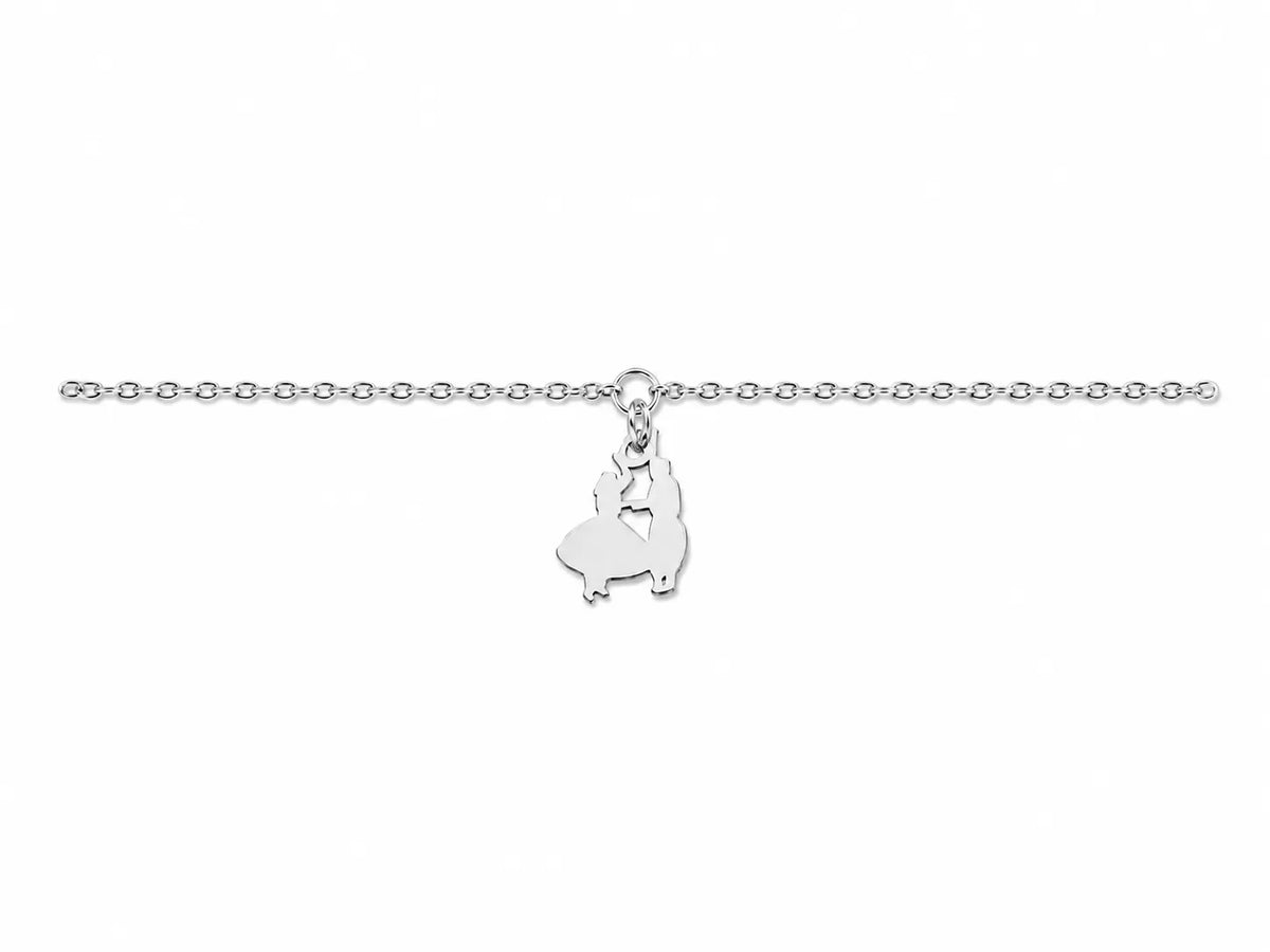 Pulsera Ball de Bot Plateada