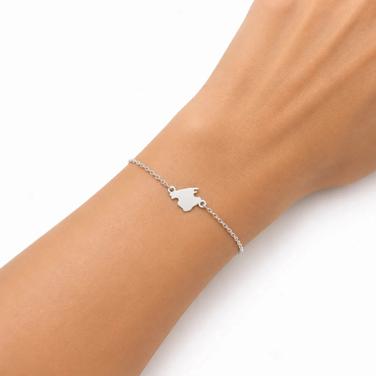Pulsera Mallorca Plateada