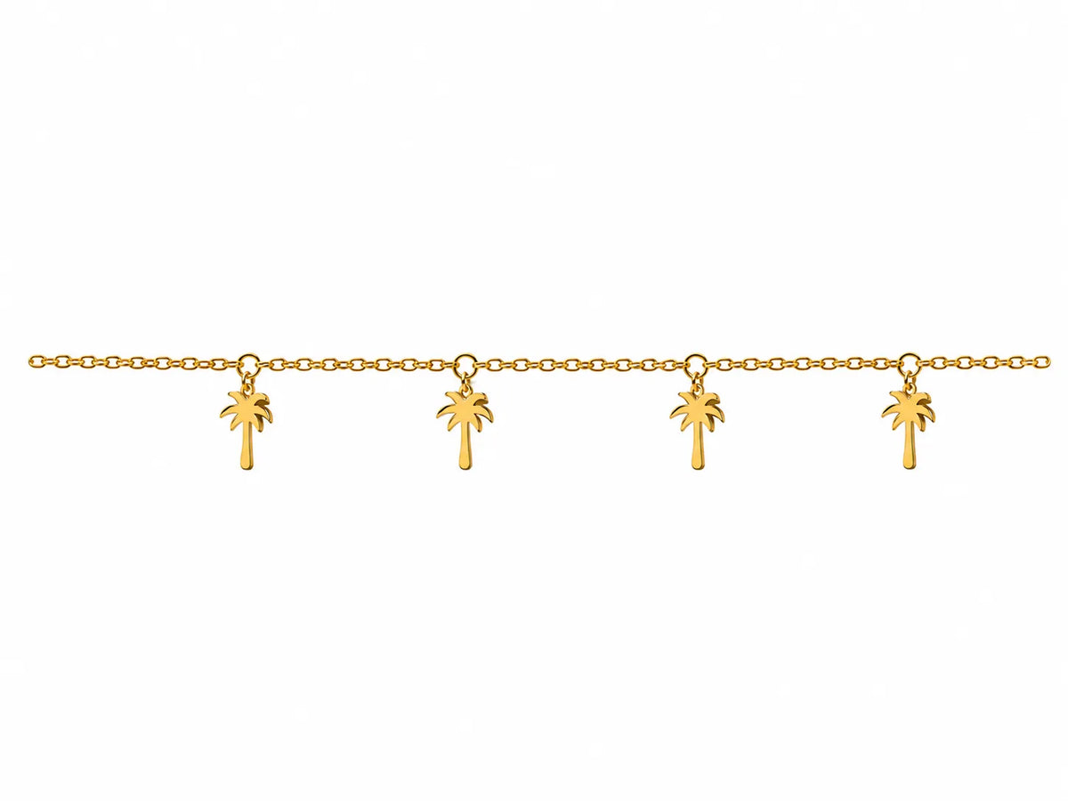 Pulsera MultiPalmera Dorada