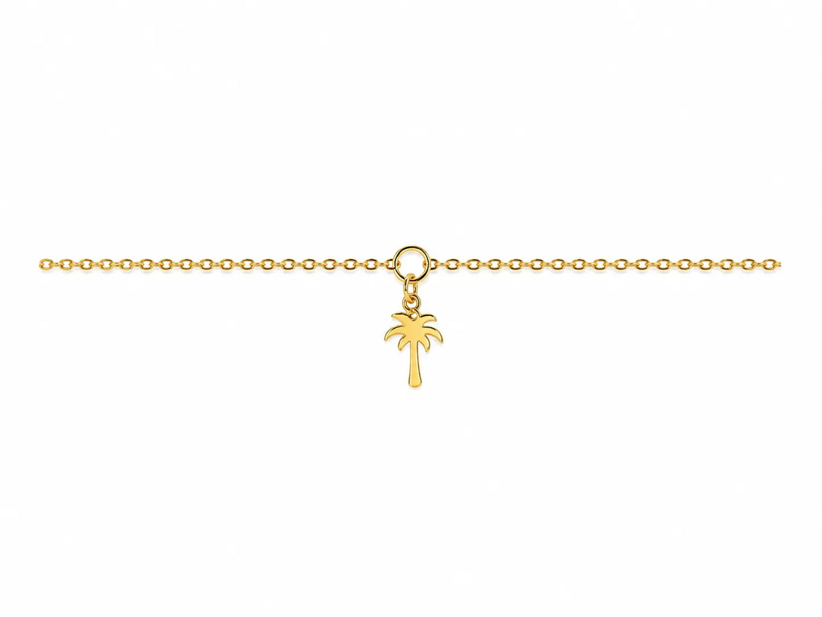 Pulsera Palmera Dorada