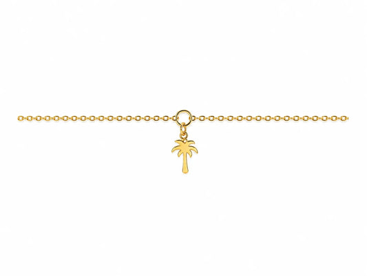 Pulsera Palmera Dorada