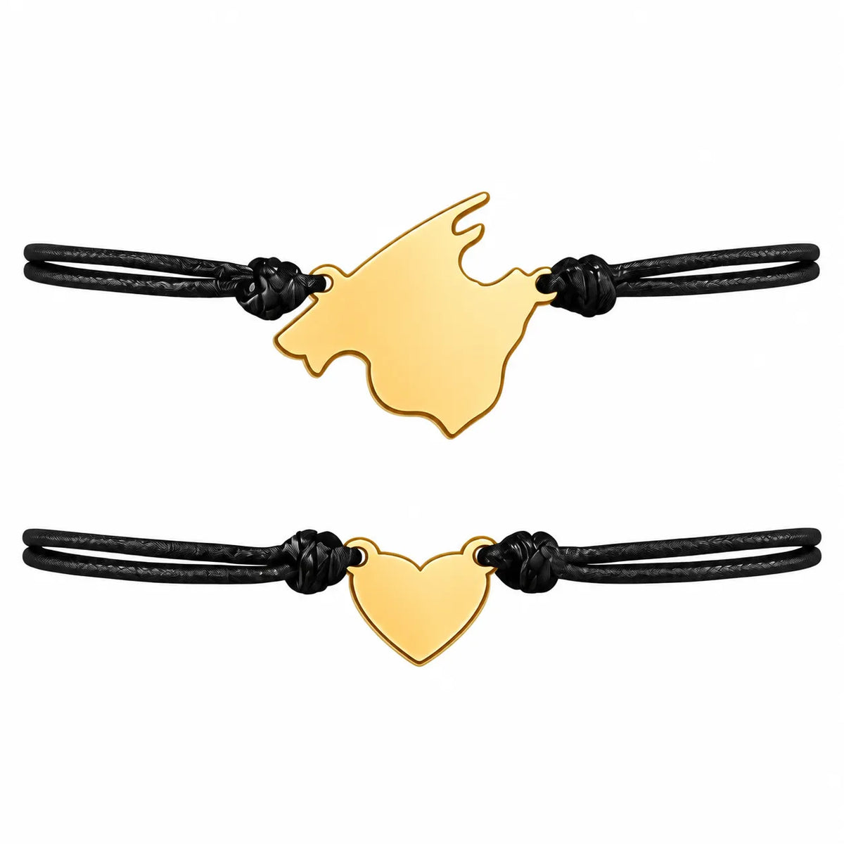 Pulsera doble Mallorca La Haces Tú Dorada